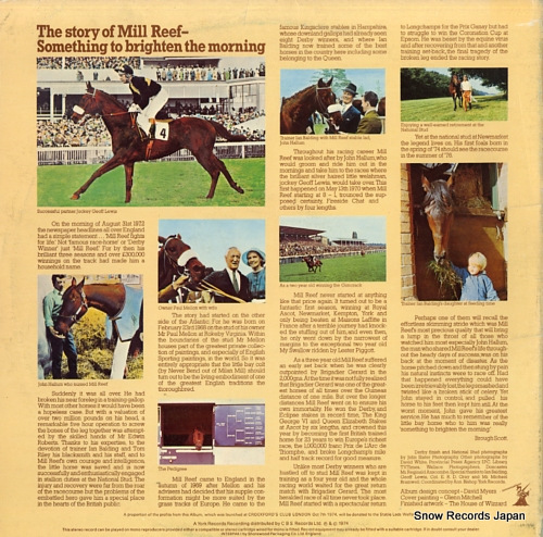 HOLLIER, TIM the story of mill reef / something to brighten the morning YR503