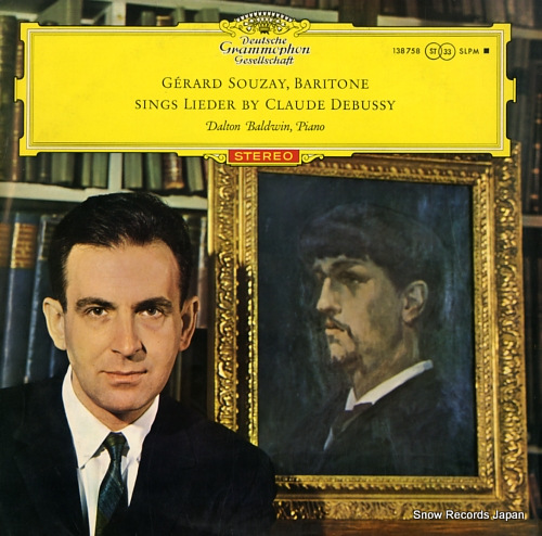 SOUZAY, GERARD sings lieder by claude debussy SLPM138758