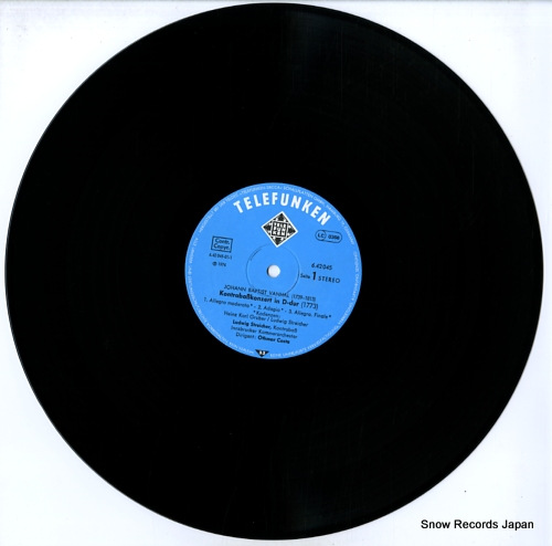 STREICHE, LUDWIG concertos pour contrebasse 6.42045AW