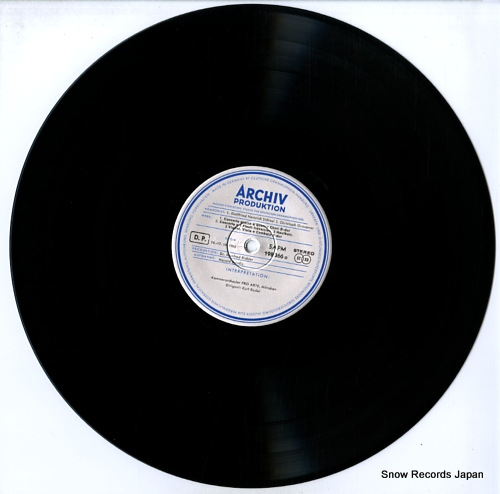 REDEL, KURT instrumentalkonzerte mittldeutscher meister 198366