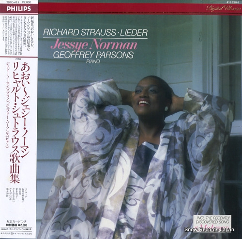 NORMAN, JESSYE r.strauss; lieder 20PC-415/416298-1