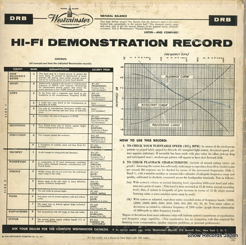 V/A hi-fi demonstration record XTV19129