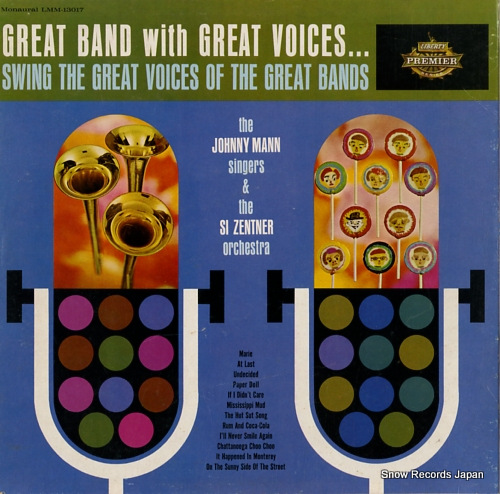 ZENTNER, SI / JOHNNY MANN swing the great voices of the great bands LMM-13017