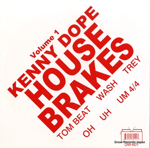 DOPE, KENNY house brakes vol.1 DW-601