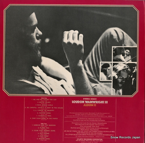 WAINWRIGHT III, LOUDON album ii SD8291