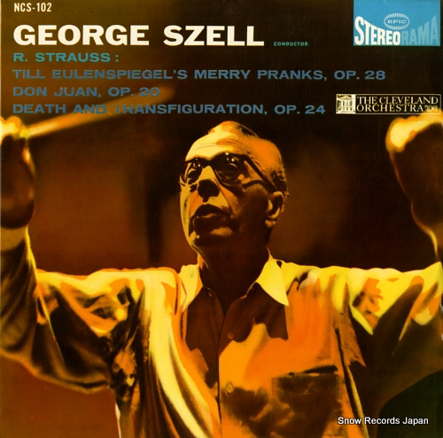 SZELL, GEORGE r.strauss; till eulenspiegel's merry pranks, op.28 NCS-102