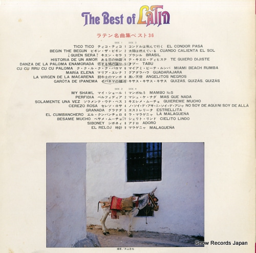 V/A the best of latin GW-3037-38
