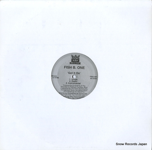 FISH B. ONE how that sound / get it on FISH001