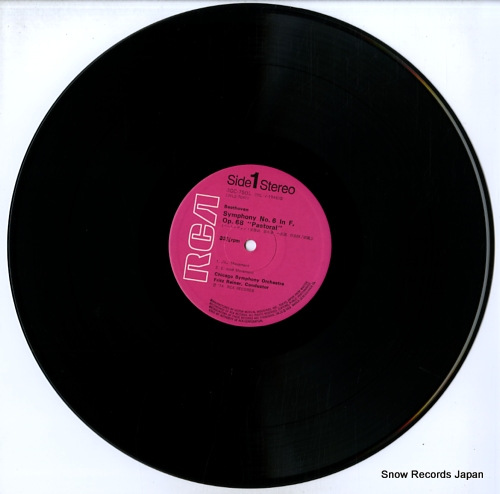 REINER, FRITZ / CHARLES MUNCH beethoven; symphony no.6 in f, op.68 