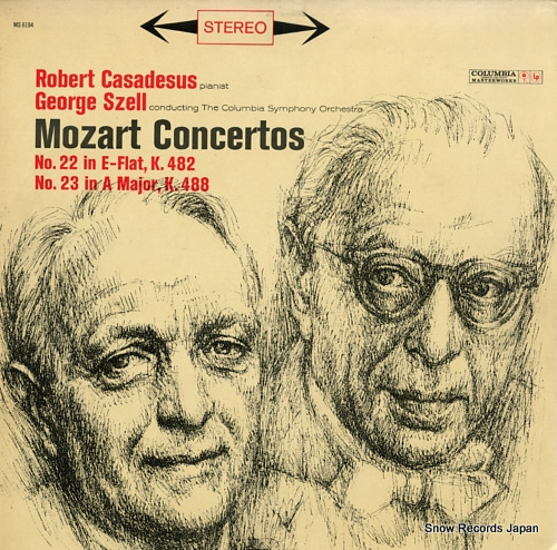 ١롦ɥ塿硼 mozart concertos / no.22 and no.23 MS6194