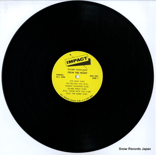 FEARY, MACKEY, BAND from the heart BRS0001