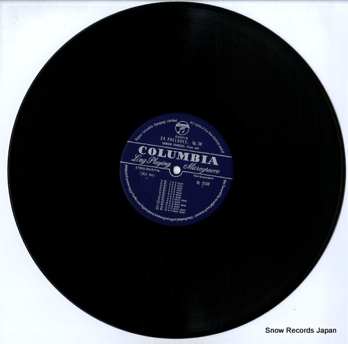 FRANCOIS, SAMSON chopin; 24 preludes RL-3130