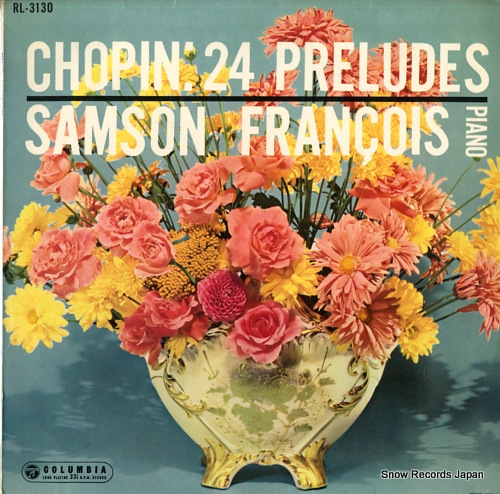 FRANCOIS, SAMSON chopin; 24 preludes RL-3130