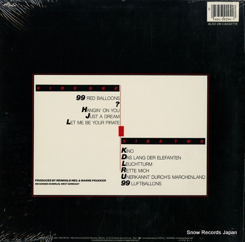 NENA 99 luftballons BFE39294
