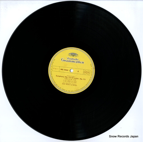 KARAJAN, HERBERT VON brahms; symphony no.2 in d major op.73 MG2068