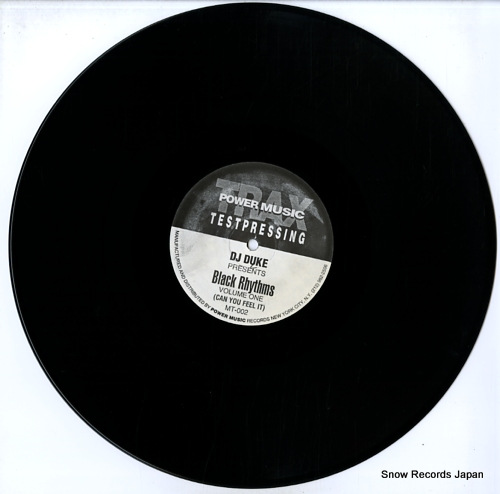 BLACK RHYTHMS can you feel it MT-002