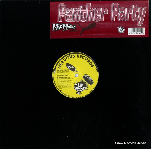 MOSES, MAD the panther party NE20208 - front cover