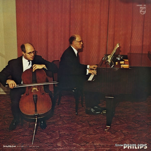 ROSTROPOVICH, MSTISLAV beethoven; cello sonata X-8582