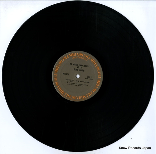 GOULD, GLENN mozart; piano sonatas, vol.2 MS7274