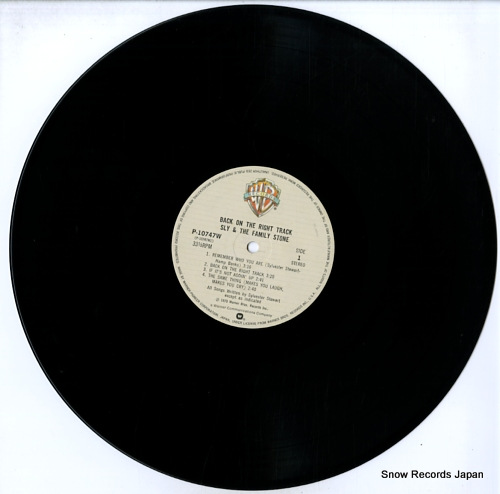 SLY AND THE FAMILY STONE back on the right track P-10747W