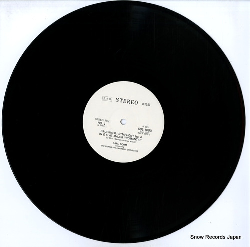 BOHM, KARL bruckner; symphony no.4 romantic SOL1003