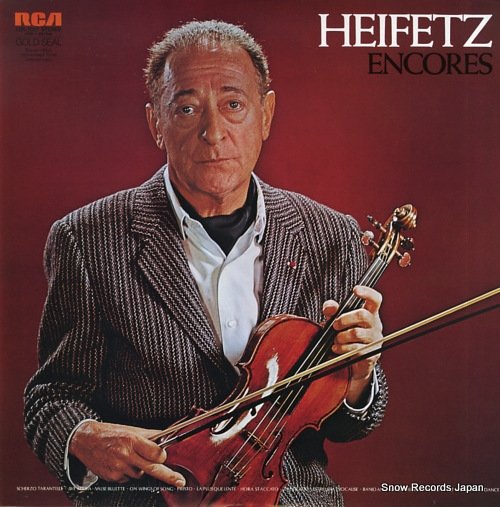 HEIFETZ, JASCHA encores 12R-1027