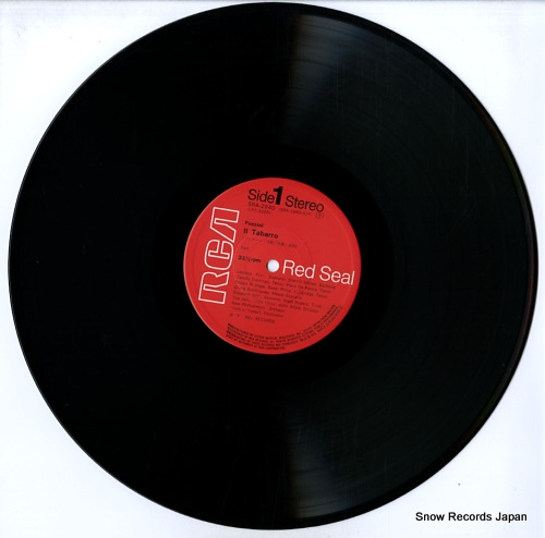 LEINSDORF, ERICH puccini; il tabarro SRA-2940 - disc