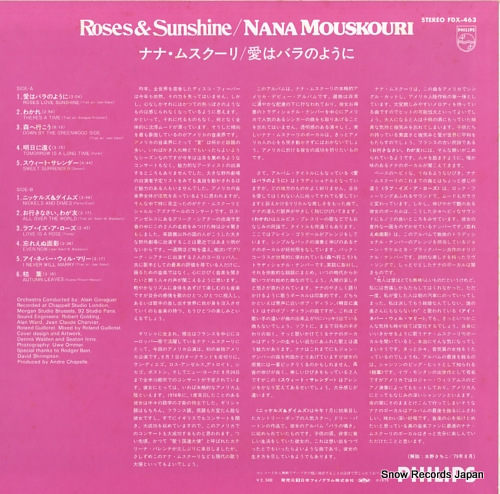 MOUSKOURI, NANA roses & sunshine FDX-463