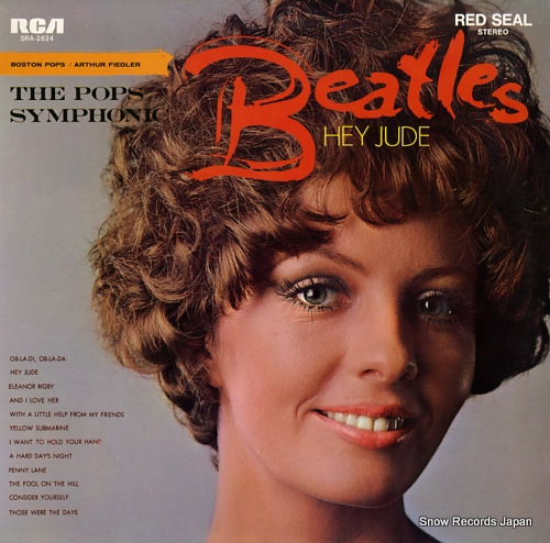 FIEDLER, ARTHUR the pops symphonic beatles / hey jude SRA-2624