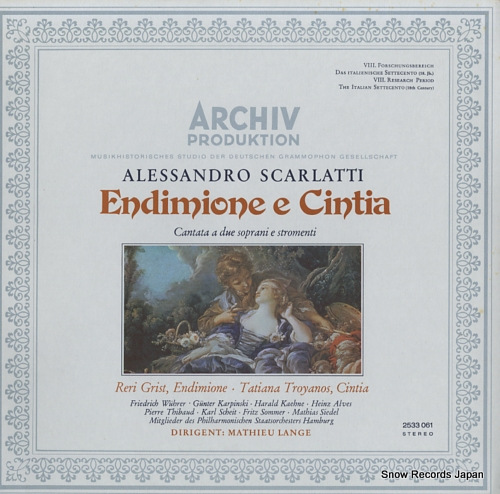 LANGE, MATHIEU scarlatti; endimione e cintia 2533061