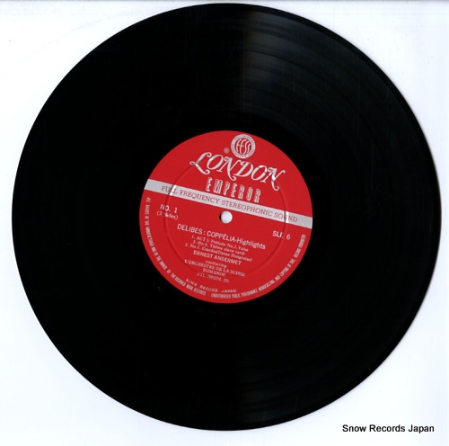 ANSERMET, ERNEST delibes; coppelia / highlights SLE6
