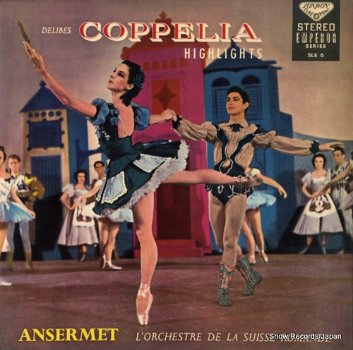 ANSERMET, ERNEST delibes; coppelia / highlights SLE6
