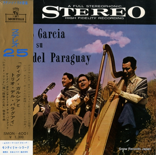 GARCIA, DIGNO AND TRIO DEL PARAGUAY digno garcia y su trio del paraguay SMON-4001