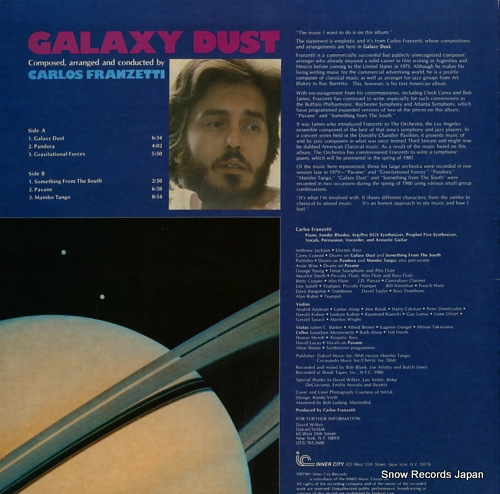 FRANZETTI, CARLOS galaxy dust IC1113