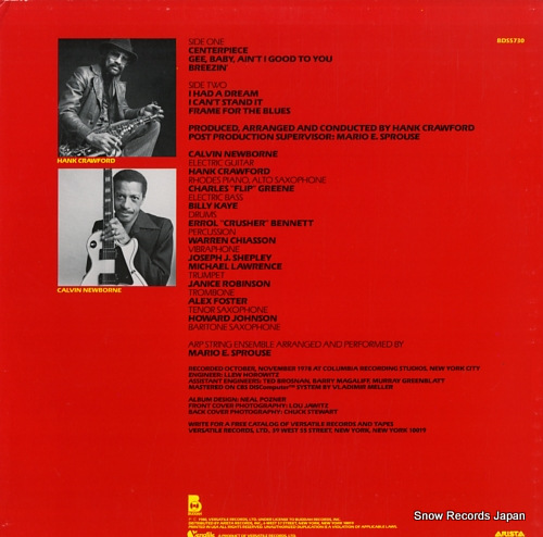 CRAWFORD, HANK centerpiece BDS5730