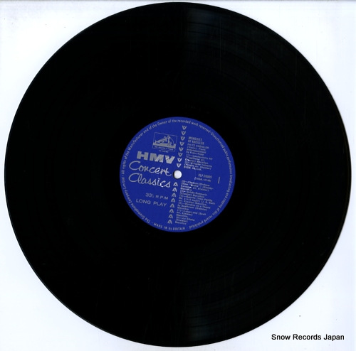 KREISLER, FRITZ memories of kreisler XLP30009