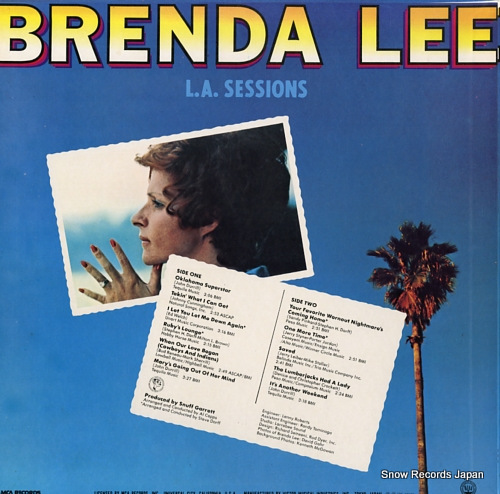 LEE, BRENDA l.a. sessions VIM-6117 - back cover