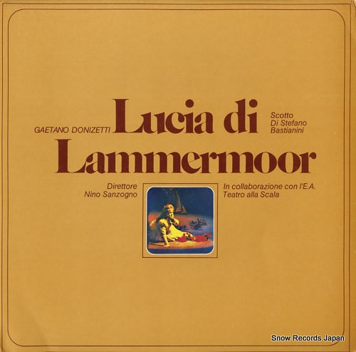SANZOGNO, NINO donizetti; lucia di lammermoor OCL16021-16022 - front cover