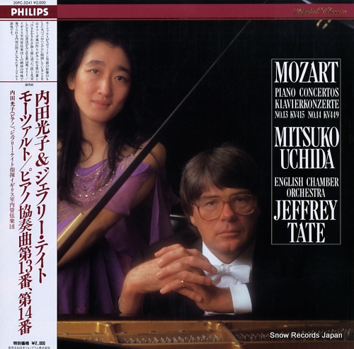 UCHIDA, MITSUKO, AND JEFFREY TATE mozart; piano concerto no.13 & no.14 20PC-3241