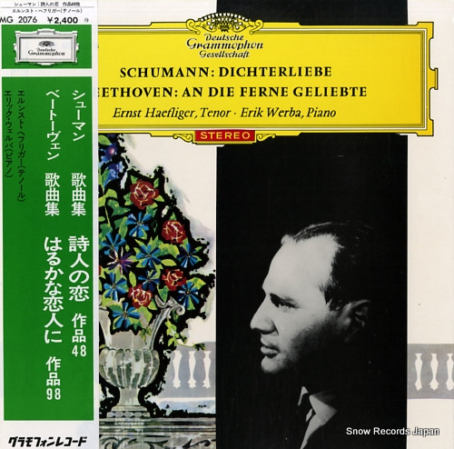 HAEFLIGER, ERNST schumann; dichterliebe MG2076
