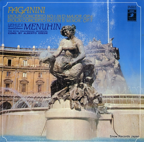 MENUHIN, YEHUDI paganini; violin concerto no.1 & no.2 AA-8313