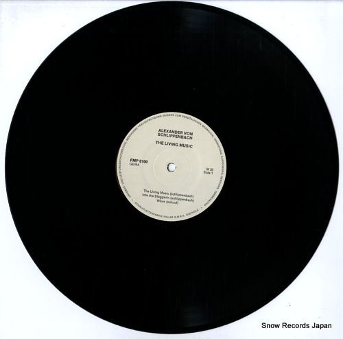 SCHLIPPENBACH, ALEXANDER VON the living music FMP0100