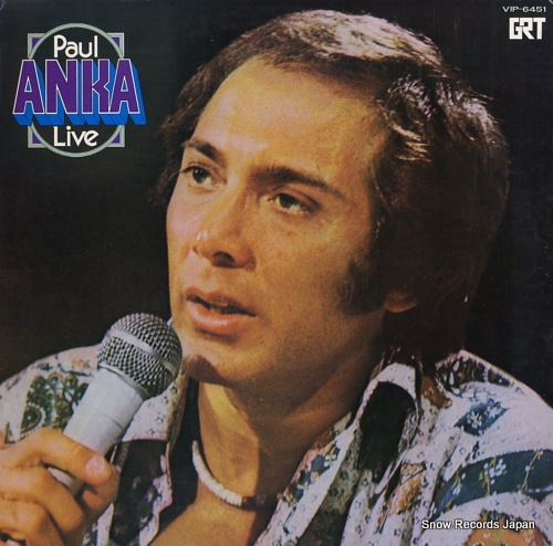 ANKA, PAUL paul anka live VIP-6451