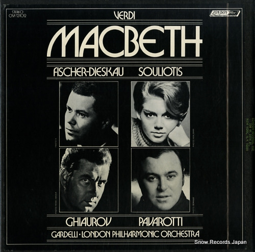 GARDELLI, LAMBERTO verdi; macbeth OSA13102