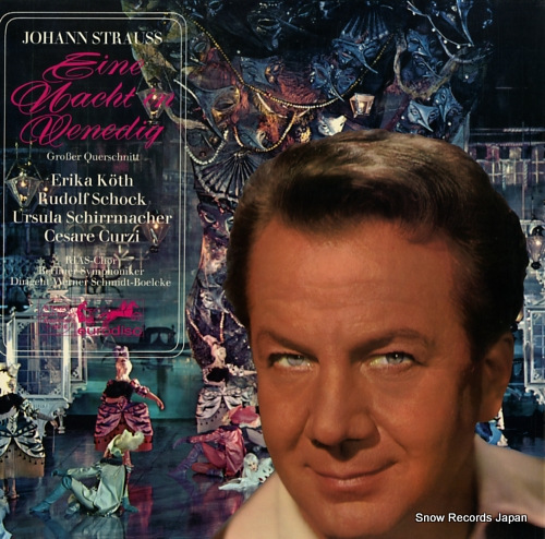 SCHMIDT-BOELCKE, WERNER strauss; eine nacht in venedig 71125IE - front cover