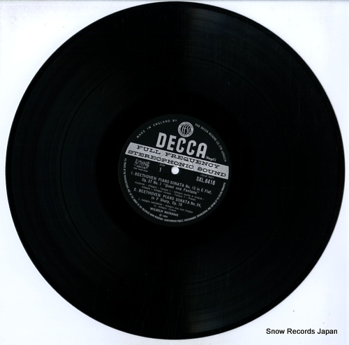 إࡦХåϥ beethoven; sonatas nos.3 & 13 & 24 SXL6416