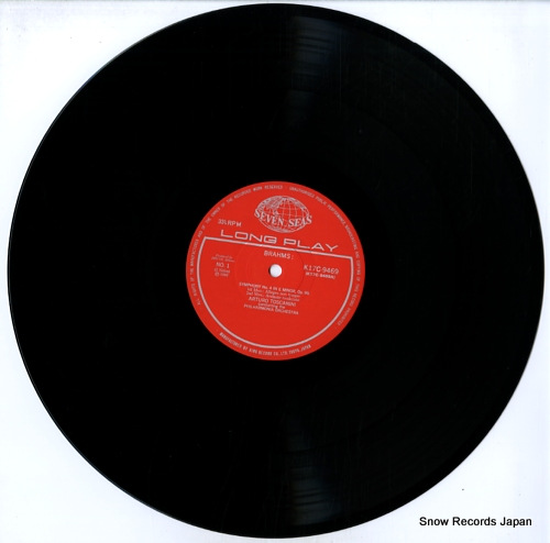 TOSCANINI, ARTURO brahms; symphony no.4 in e minor, op.98 K17C9469