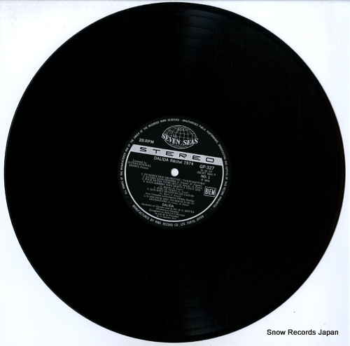 DALIDA recital 1974 GP327
