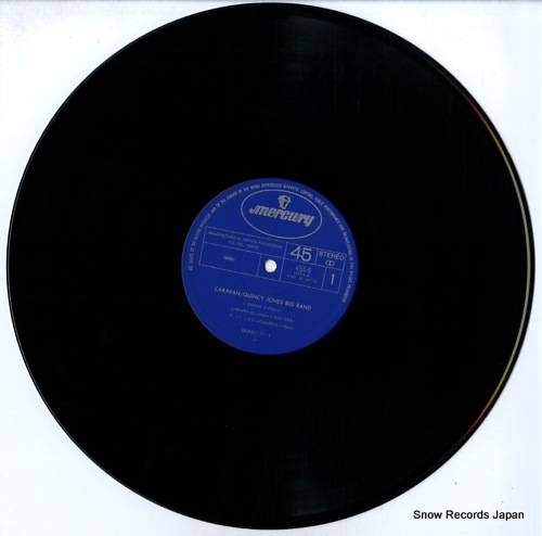 JONES, QUINCY caravan / quincy jones big band 45S-6 - disc
