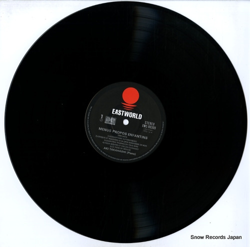 TAKAHASHI, AKI aki plays satie / menus propos enfantins EWC-90309
